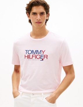 Playera Tommy Hilfiger cuello redondo para hombre
