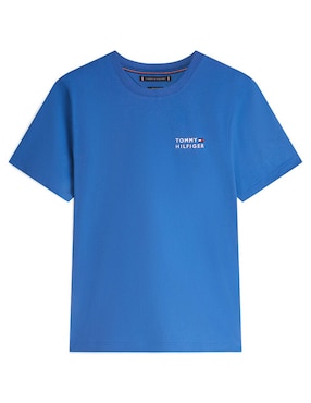 Playera tommy hilfiger cuello redondo para hombre