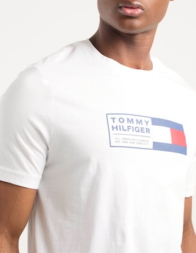 Playera Tommy Hilfiger cuello redondo para hombre