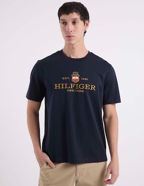 Playera Tommy Hilfiger cuello redondo para hombre