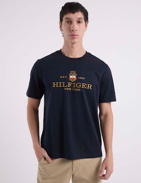 Playera Tommy Hilfiger cuello redondo para hombre
