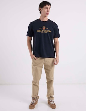 Playera Tommy Hilfiger cuello redondo para hombre