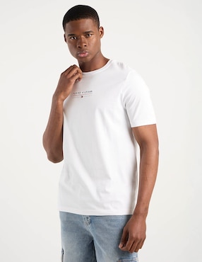 Playera Tommy Hilfiger cuello redondo para hombre