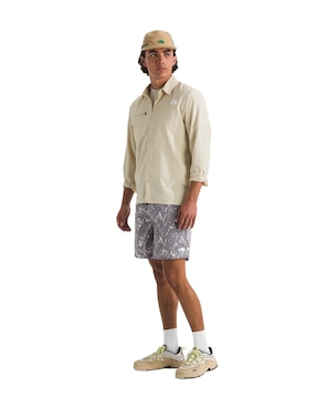 Camisa casual The North Face manga larga para hombre