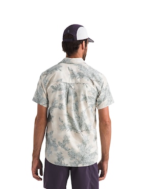 Camisa casual The North Face de algodón manga corta para hombre