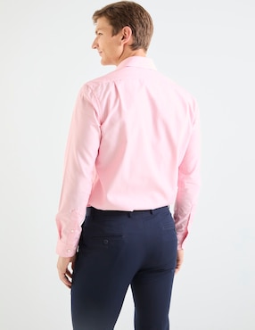 Camisa de vestir Scappino de algodón manga larga para hombre
