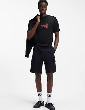 Playera Hugo cuello redondo para hombre