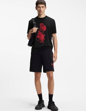 Playera Hugo cuello redondo para hombre
