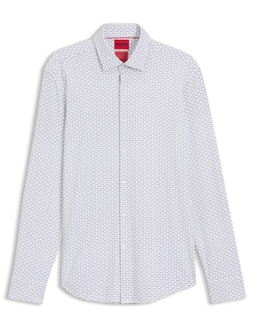 Camisa casual Hugo de poliamida manga larga para hombre