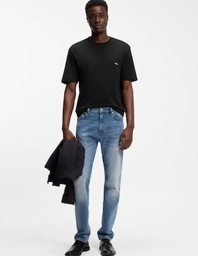 Playera Hugo cuello redondo para hombre