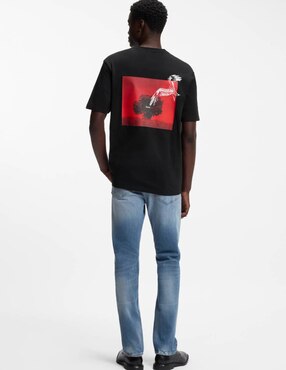 Playera Hugo cuello redondo para hombre