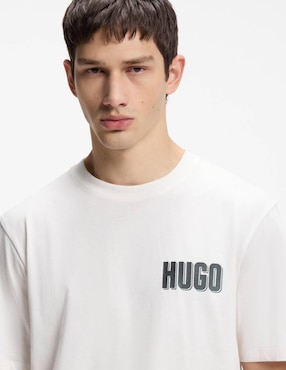 Playera Hugo cuello redondo para hombre