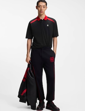 Playera tipo polo Hugo para hombre