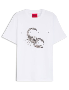 Playera Hugo cuello redondo para hombre