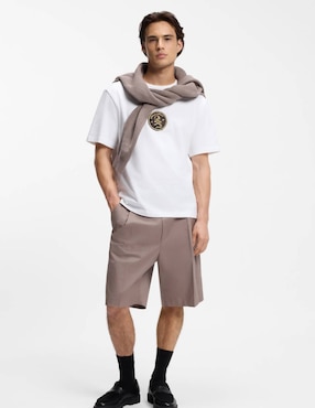 Playera Hugo cuello redondo para hombre