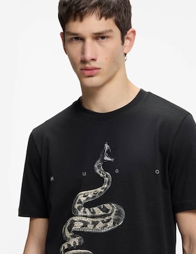 Playera Hugo cuello redondo para hombre
