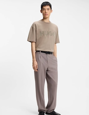 Playera Hugo cuello redondo para hombre