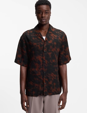 Camisa casual Hugo manga corta para hombre