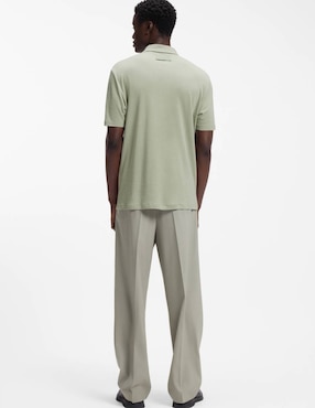 Playera tipo polo Hugo para hombre