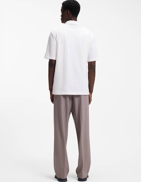 Playera tipo polo Hugo para hombre
