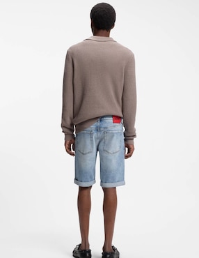 Short Hugo de mezclilla para hombre