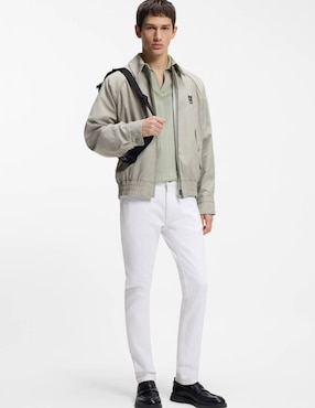 Jeans slim Hugo lavado claro para hombre