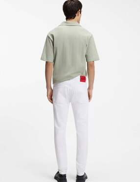 Jeans slim Hugo lavado claro para hombre