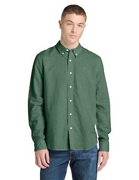 Camisa casual Timberland manga larga para hombre