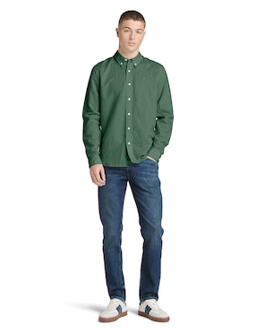 Camisa casual Timberland manga larga para hombre