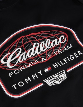 Playera Tommy Hilfiger Cadillac F1 Script cuello redondo para hombre