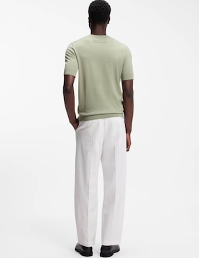 Playera Hugo cuello redondo para hombre