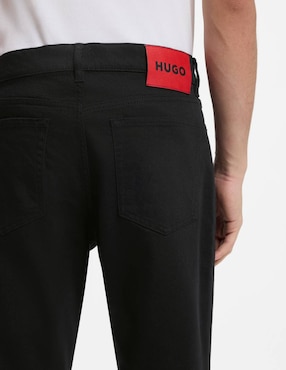 Jeans taper Hugo lavado medio para hombre