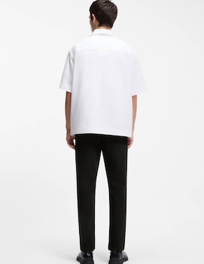 Jeans taper Hugo lavado medio para hombre