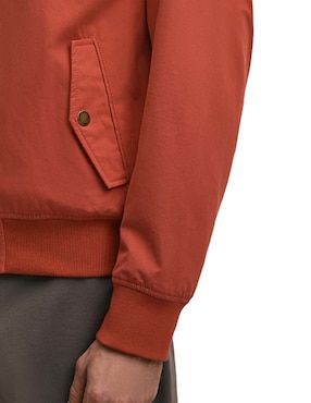 Chamarra harrington brooks brothers con bolsillos para hombre