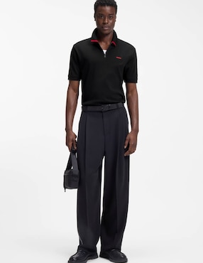 Playera tipo polo Hugo para hombre