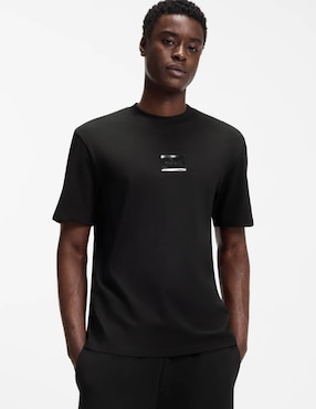 Playera Hugo cuello redondo para hombre