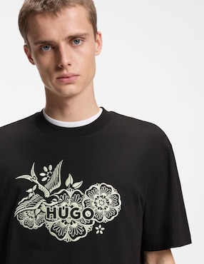 Playera Hugo cuello redondo para hombre