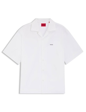 Camisa casual Hugo de algodón manga corta para hombre
