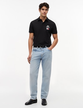 Playera tipo polo Tommy Hilfiger Cadillac F1 Co Branded para hombre