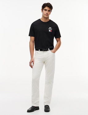 Playera Tommy Hilfiger Cadillac F1 Co-Branded cuello redondo para hombre
