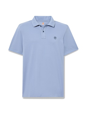 Playera Timberland Tee cuello con botón para hombre
