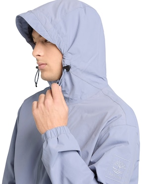 Chamarra Rompevientos Timberland Waterproof Shell Jacket repelente al agua con capucha para hombre