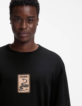 Playera Hugo cuello redondo para hombre