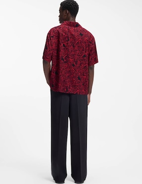 Camisa casual Hugo manga corta para hombre