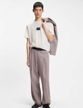 Playera Hugo cuello redondo para hombre
