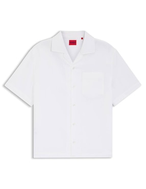 Camisa casual Hugo de algodón manga corta para hombre