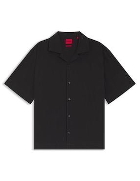 Camisa casual Hugo de algodón manga corta para hombre