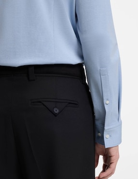 Camisa casual Hugo de algodón manga larga para hombre