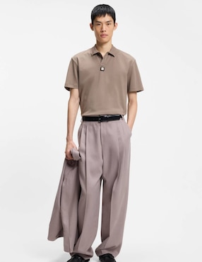 Playera tipo polo Hugo para hombre