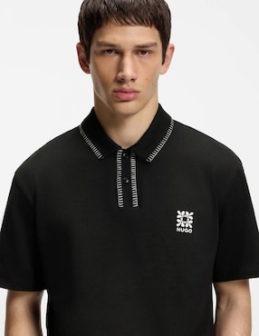 Playera tipo polo Hugo para hombre